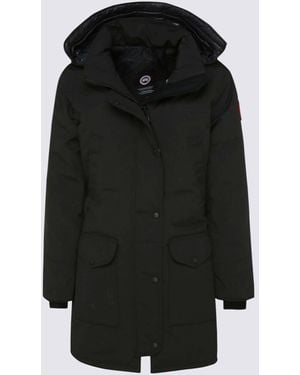 Canada Goose Blacj Feather Down Jacket - Black