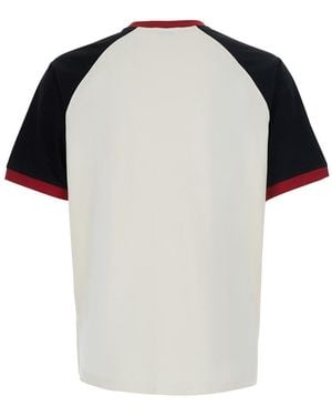 Versace T-Shirt Crew Neck Cotton T-Shirts - Black
