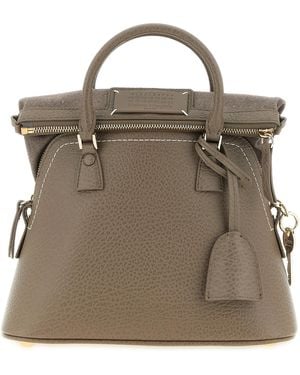 Maison Margiela Calfskin Shoulder Bag - Brown