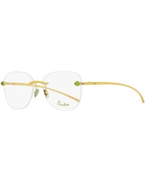 Pomellato Rimless Eyeglasses Pm0071O 005- 55Mm Metal - Black