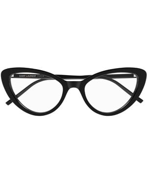 Saint Laurent Saint Laurent Sl 777 Sl Logo 001 Glasses - Black
