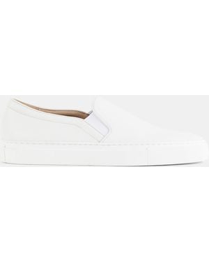 Brightway Nappa Slip-On With Sole Trainer - White
