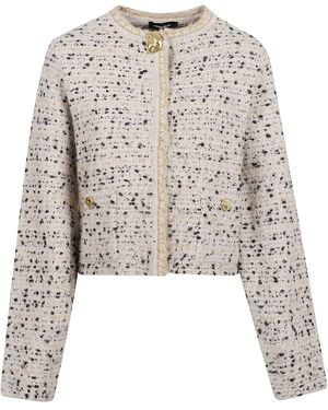 Fabiana Filippi Tweed-Button Jacket - Multicolour