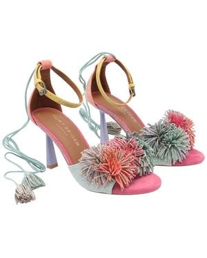 Kurt Geiger Sandals Calf Leather/Rubber Sole - Blue