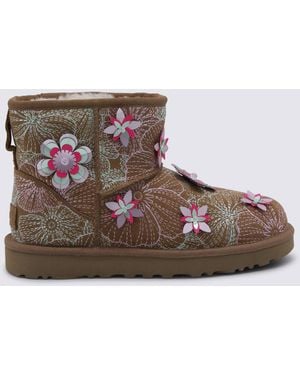 UGG Classic Mini Meadow Suede Classic Boots - Brown