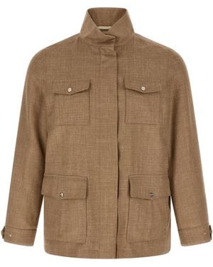 Herno 'Field' Jacket - Brown