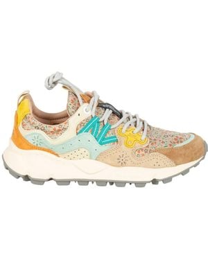 Flower Mountain Trainers - Metallic