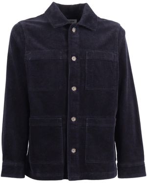 Sebago Dorr Corduroy Jacket - Blue