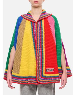 PUCCI Wool Cape - Red