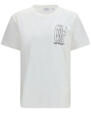 Off-White c/o Virgil Abloh Cotton T-Shirt - White