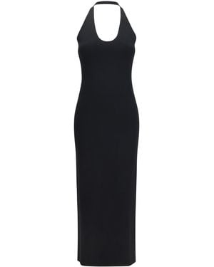 TOTEME Halter-Neck Knit Dress - Black