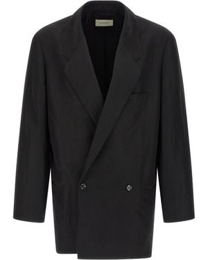 Lemaire Soft Db Blazer - Black