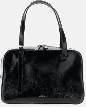 A.P.C. Sac Virginie Box Bag - Black