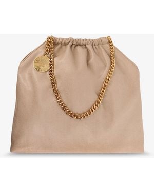 Stella McCartney Shoulder Bag Falabella Vegan Leather - Natural