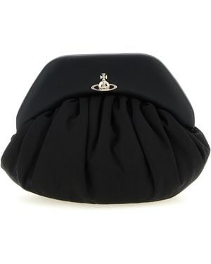 Vivienne Westwood Viscose Clutch Bag - Black