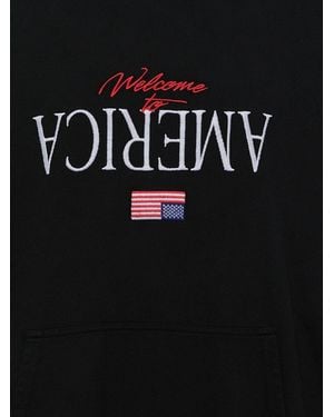 Willy Chavarria Cotton Sweatshirt Sweatshirts - Black