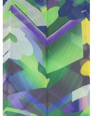 Pleats Please Issey Miyake Scarfs Polyester - Green