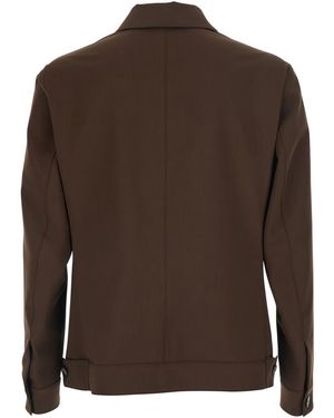 Le Plain Giacca Completo Marrone Blazers - Brown