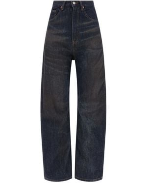 MM6 by Maison Margiela Jeans Natural (Veg)->Cotton100.0 - Blue