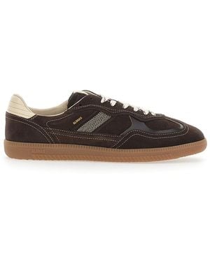 Alohas Trainers Tb.490 Rife Leather Trainers - Brown