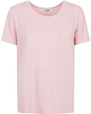 Base London Linen T-Shirt - Pink