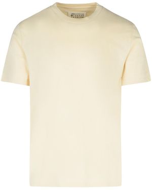 Maison Margiela 3 Pack Cotton T-Shirt - Natural