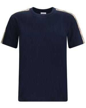 Burberry Cotton T-Shirt - Blue