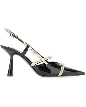 Jimmy Choo Leather Danica Court Shoes - Multicolour