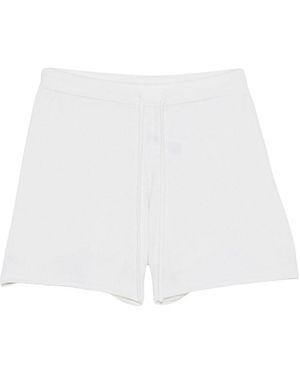 Allude Shorts - White