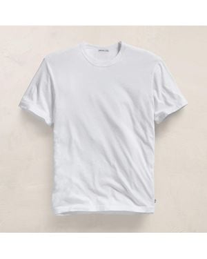 James Perse James Perse Short-Sleeve Crewneck T-Shirt - White