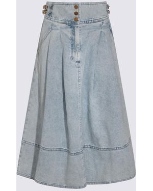 Zimmermann Skirts _ Co - Blue