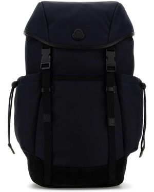 Moncler Midnight Blue Canvas Backpack
