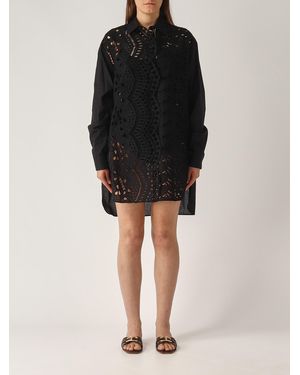 Ermanno Scervino Camicia Over Shirt - Black