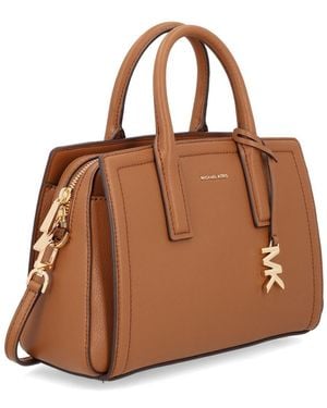 MICHAEL Michael Kors Handbag Laila Small Leather Hand Bags - Brown