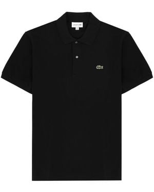 Lacoste Polo With Logo - Black