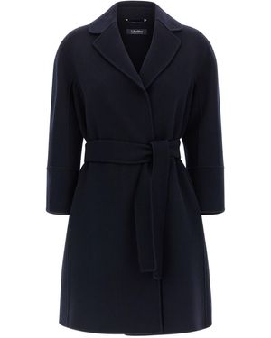 Max Mara Arona Coat - Blue