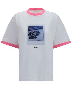 Versace T-Shirt Cotton Jersey - Multicolour