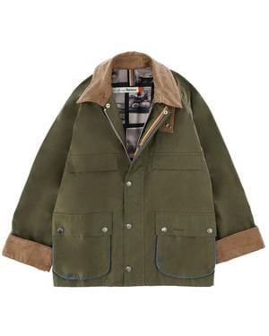 Paul Smith Jacket Bedale Cotton - Green