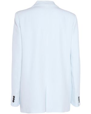 forte_forte Satin Regular Jacket - White