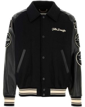 Golden Goose Black Wool Bomber Jacket