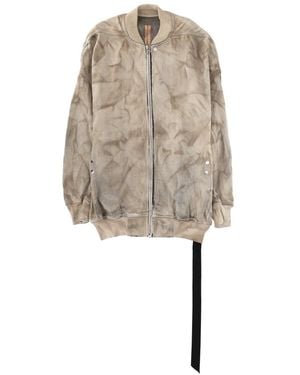 Rick Owens Bomber Jacket Jumbo Flight - Natural