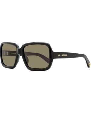 Jacquemus Cabana Sunglasses Jac86S 001 60Mm Plastic (Acetate) - Black