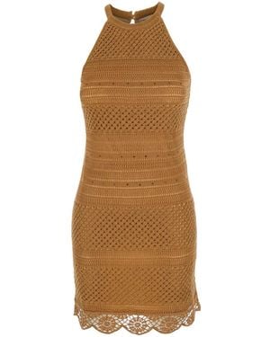 Twinset Knitted Dress - Brown