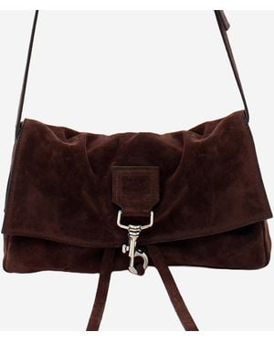 RADICA STUDIO Suede Bag Shoulder - Brown