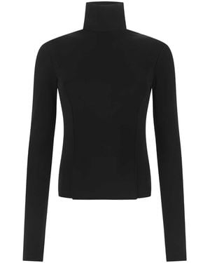 Givenchy Stretch Viscose Blend Top - Black