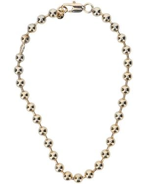 Semicouture Necklace Brass Necklaces - Metallic