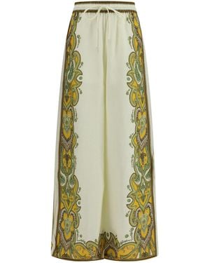 ALÉMAIS Porter Pants Linen - Green