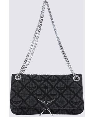 Zadig & Voltaire Dark Rock Ii Shoulder Bag - Black