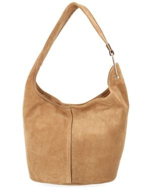 Michael Kors Leather Hobo Bag - Brown