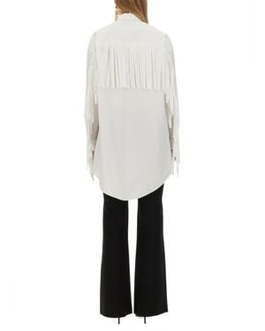 Moschino Poplin Shirt Cotton - White